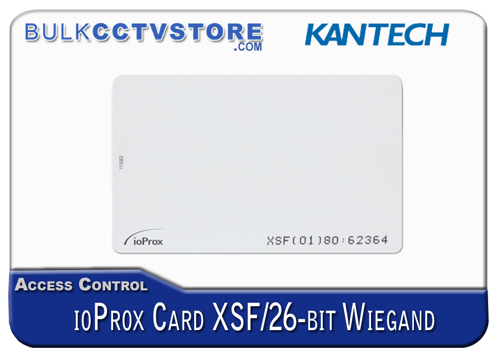 Kantech P20DYE - ioProx Card - XSF / 26-bit Wiegand (KT-P20DYE)