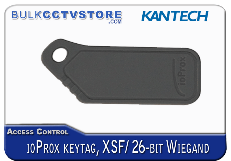 Kantech P40KEY - ioProx Keytag - XSF / 26-bit Wiegand - Bulk CCTV Store