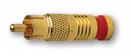 Platinum Tools 18055 Compression Connector, Gold Plate, 25-Pack - Bulk CCTV Store