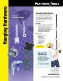 Platinum Tools JH910-100 Hanger Hammer On 1/8-1/4" 100pc Box - Bulk CCTV Store