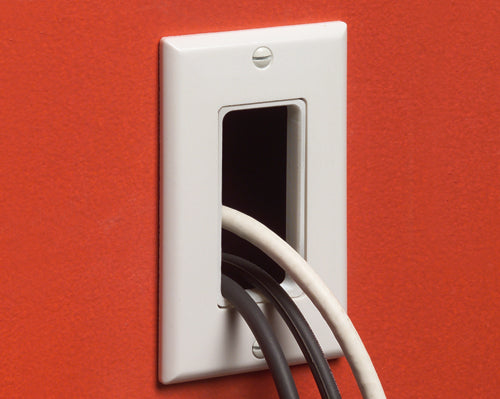 Arlington Industries CED13 - Cable Entry Device - Low-Voltage Wall Plate - Bulk CCTV Store