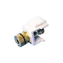 Channel Vision G-BJB-W - Banana Jack - Black - White Insert - Bulk CCTV Store