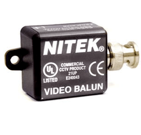 Nitek VB39M - Video Balun Transceiver Male BNC - Bulk CCTV Store