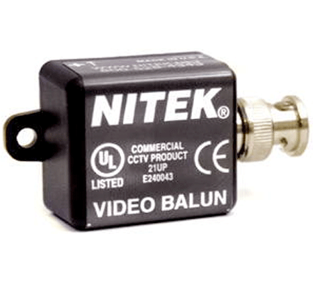 Nitek VB37M - Video Balun Transceiver Male BNC - Bulk CCTV Store