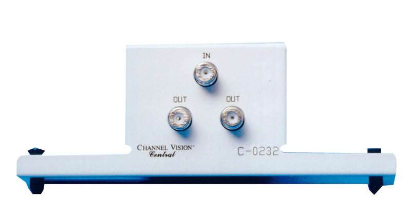 Channel Vision C-0232 2-Way Coaxial Splitter Module - Bulk CCTV Store