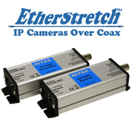 Nitek EL1500C IP and PoE Over Coax Extender - Bulk CCTV Store