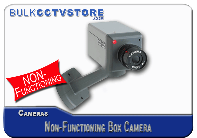 Non-Functioning Box Camera - Bulk CCTV Store
