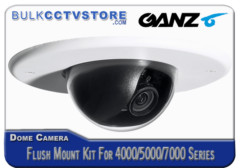 Ganz ZC-FM3A Flush Mount Adapter - Bulk CCTV Store