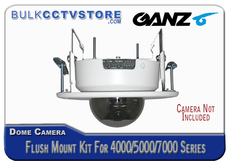 Ganz ZC-FM3A Flush Mount Adapter - Bulk CCTV Store