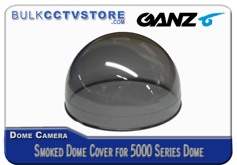 GANZ ZCA-DCS50 Smoked Dome Cover 5000 Series Domes - Bulk CCTV Store