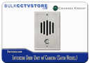 Channel Vision DP-6302 Intercom Door Unit with Camera - Satin Nickel Finish - Bulk CCTV Store