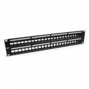 Platinum Tools 643-48U Unloaded Patch Panel 48 Port Unshielded UTP - Bulk CCTV Store