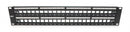 Platinum Tools 644-48SU Unloaded Patch Panel 48 Port Shielded STP - Bulk CCTV Store