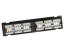 Platinum Tools 650-12C5 12 Port Cat5e Non-Shielded Patch Panel - Bulk CCTV Store