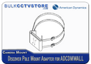 American Dynamics ADCDMPOLE - Discover Pole Mount Adapter for ADCDMWALL - White - Bulk CCTV Store
