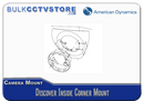American Dynamics ADCPWMCRNR - Discover Indoor Mount - Inside Corner - White - Bulk CCTV Store