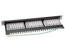 Platinum Tools 668-24C6S 24 Port Cat6 Shielded Patch Panel - Bulk CCTV Store