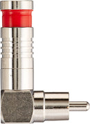 Platinum Tools 18062 RCA RG59 RA Compression, Nickel 3/Clamshell, Pack of 3 - Bulk CCTV Store