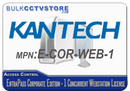 Kantech E-COR-WEB-1 EntraPass Corporate Edition - 1 Concurrent Webstation License - Bulk CCTV Store