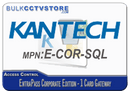Kantech E-COR-SQL EntraPass Corporate Edition - 1 Card Gateway - Bulk CCTV Store