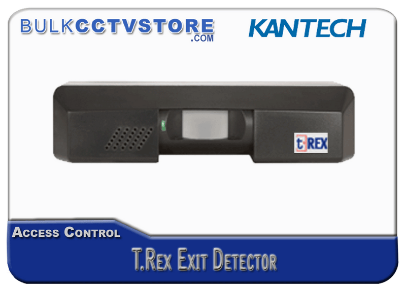 TREX Exit Detector T.REX-XLBLK-Black - Bulk CCTV Store