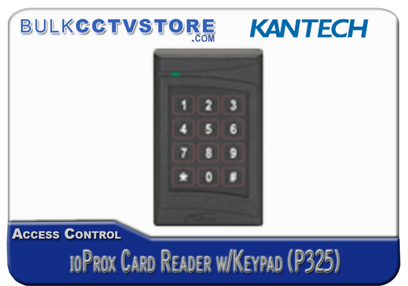 Kantech P325KPW26 ioProx Card Reader with integrated Keypad - Bulk CCTV Store