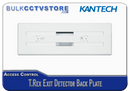 TREX Exit Detector Back Plate T.REX-PLATE-White - Bulk CCTV Store