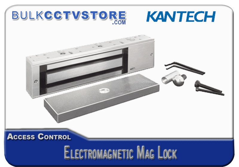 Electromagnetic Mag Lock 12-24 VDC with Supervisory Switch ML831SCSC28 - Bulk CCTV Store