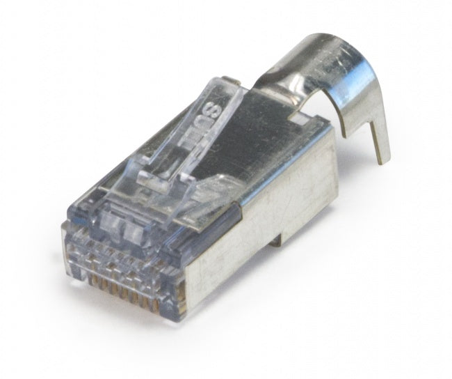 Platinum Tools 105028 ezEX44 Shielded CAT6 Connector External Ground 100pc Bulk Bag - Bulk CCTV Store