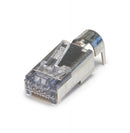 Platinum Tools 202052J ezEX48 Shielded, External Ground CAT6A Connector 50pc Jar - Bulk CCTV Store