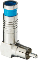 Platinum Tools 18067 RCA RG6Q RA Compression, Nickel 3/Clamshell, Pack of 3 - Bulk CCTV Store