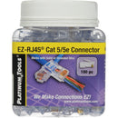 Platinum Tools 202015J EZ-RJ45 Cat5e  50/50 Combo 100pc Jar - Bulk CCTV Store