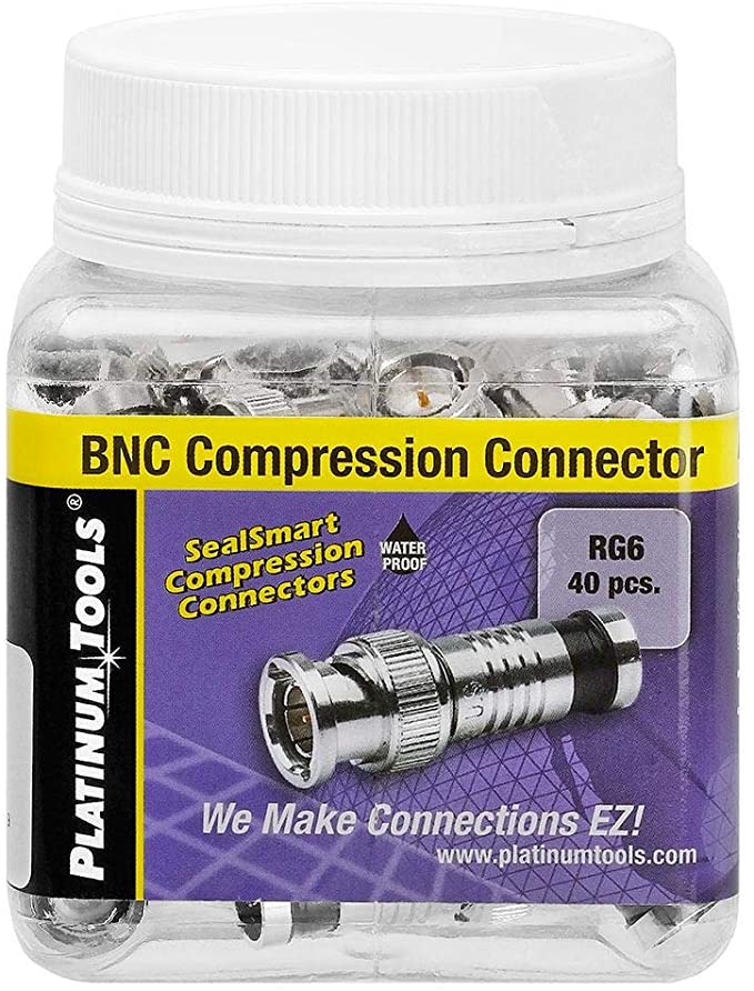 Rg6 Bnc Compression Connectors