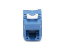 Platinum Tools 752BL-1 Keystone Jack Blue Cat6A UTP Tool-less - Bulk CCTV Store