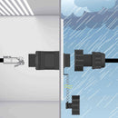 Platinum Tools 741C Waterproof RJ45 Bulkhead Coupler - Bulk CCTV Store