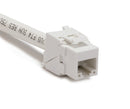 Platinum Tools 752WH-1 Keystone Jack White Cat6A UTP Tool-less - Bulk CCTV Store