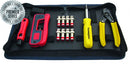Platinum Tools 90202 Premier Series RG59 CCTV Connectivity Kit, w/Nylon Zip Case - Bulk CCTV Store