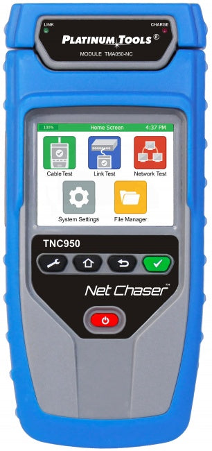 Platinum Tools TNC950AR Net Chaser Ethernet Speed Certifier & Network Tester - Bulk CCTV Store