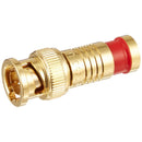 Platinum Tools 18030 BNC RG59 Compression Connector,  Gold Plate, 25pc - Bulk CCTV Store
